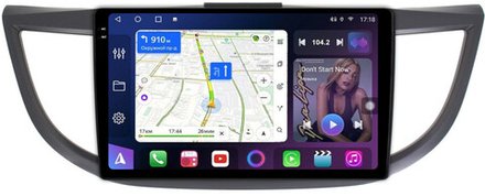 Магнитола для Honda CR-V 4 2012-2016 (большая рамка) - FarCar BM469M-2K монитор 10.36" 2K QLED на Android 14, TS10, 4+32Гб, CarPlay, 4G SIM-слот