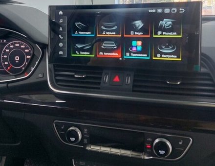 Магнитола для Audi Q5 2017-2020 - Kuberg MRW-A1211 монитор 12.3" на Android 11, SIM-слот, 4ГБ-64ГБ