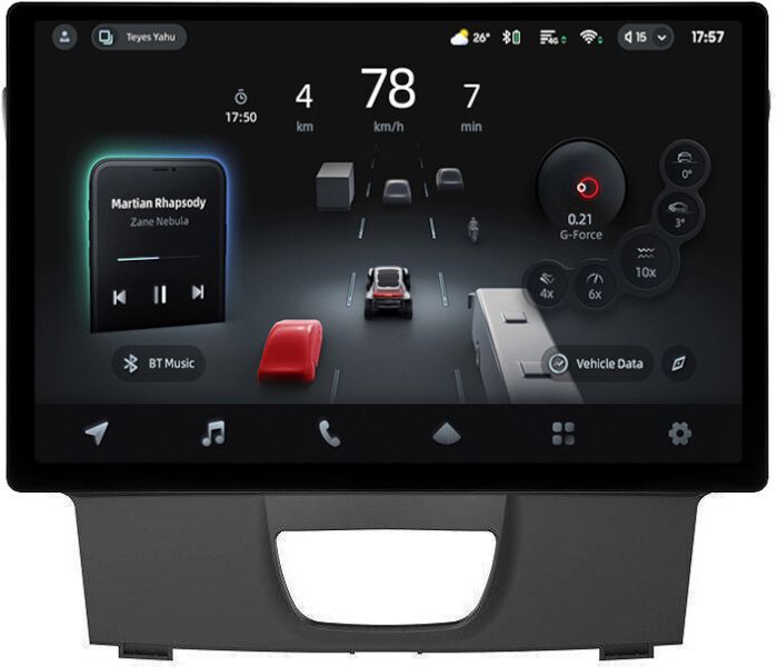 Магнитола для Chevrolet TrailBlazer 2012-2015 - Teyes CC4-PRO монитор 13" 2K QLED на Android 13, Snapdragon 778G, ИИ, CarPlay, DSP, 4G SIM-слот