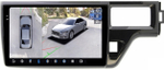 Магнитола для Honda Stepwgn 5 2015-2021 - FarCar BX10-360-9516 монитор 10.36" 2K QLED на Android 13, 6Гб+128Гб, CarPlay, 4G SIM-слот, 4 камеры в комплекте