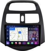 Магнитола для Chevrolet Spark M300 2009-2025+, Ravon R2 - FarCar BM3039M-2K монитор 9.5" 2K QLED на Android 14, Быстрая, CarPlay, 4G SIM-слот