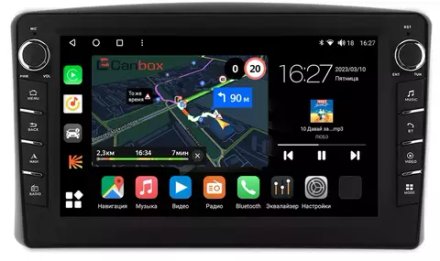 Магнитола для Toyota Land Cruiser 100 1998-2002 (три крутилки климата) - Canbox 9175 Android 10, ТОП процессор, CarPlay, 4G SIM-слот