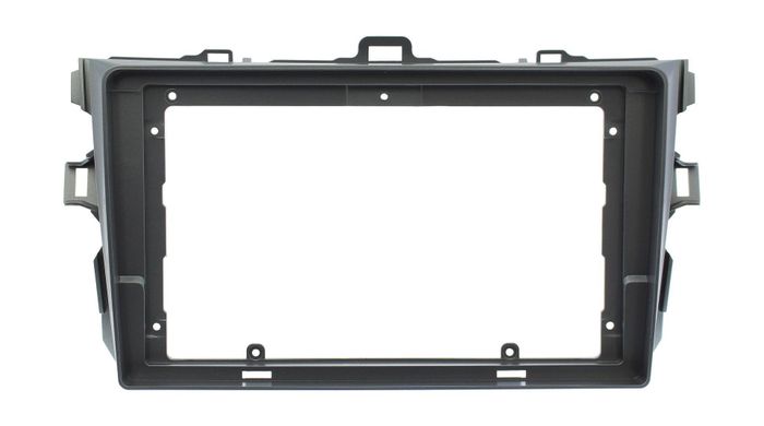 Комплект рамки с разъёмами 9" Toyota Corolla Axio, Fielder 2006-2013 (антрацит) MFB дисплея