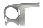Комплект рамки с разъёмами 10"+can VW Tiguan 2007-2017 (любая аварийка) серебро