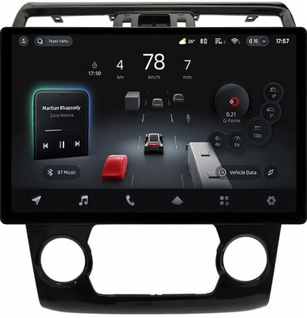 Магнитола для Subaru Levorg 1 VM 2014-2017 (штатная КЗВ, рамка большая) - Teyes CC4-PRO монитор 13" 2K QLED на Android 13, Snapdragon 778G, ИИ, CarPlay, DSP, 4G SIM-слот