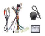 Магнитола для Toyota Harrier XU30 2003-2013, Lexus RX 2003-2009 (ШГУ цветной, рамка наверх) - FarCar GX9-9660 монитор 9.5" 2K QLED на Android 14, TS20, 6+128Гб, CarPlay, 4G SIM-слот