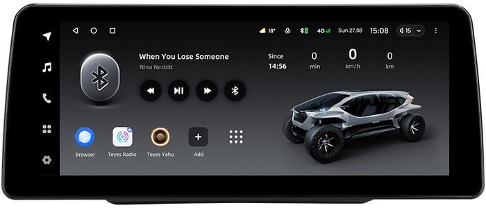 Магнитола для Volkswagen T5, T6, Tiguan, Passat, Polo, Jetta, Amarok, Golf и др., Skoda Fabia, Rapid - Teyes LUX ONE монитор 12.3" 2K QLED на Android 10, Быстрая, CarPlay, 4G SIM-слот