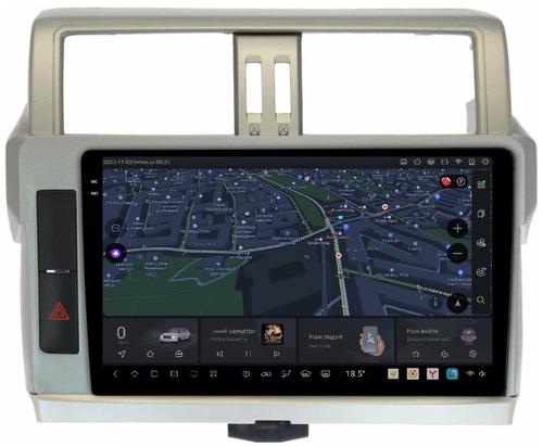 Магнитола для Toyota Land Cruiser Prado 150 2014-2017 - Kuberg OL-1614 QLed+2K, Android 13, UIS7870 (DUDU7), CarPlay, SIM-слот