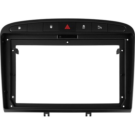 Комплект рамки с разъёмами 9"+can Peugeot 308 (2011-2015), 408 (2012-2017)c кнопками