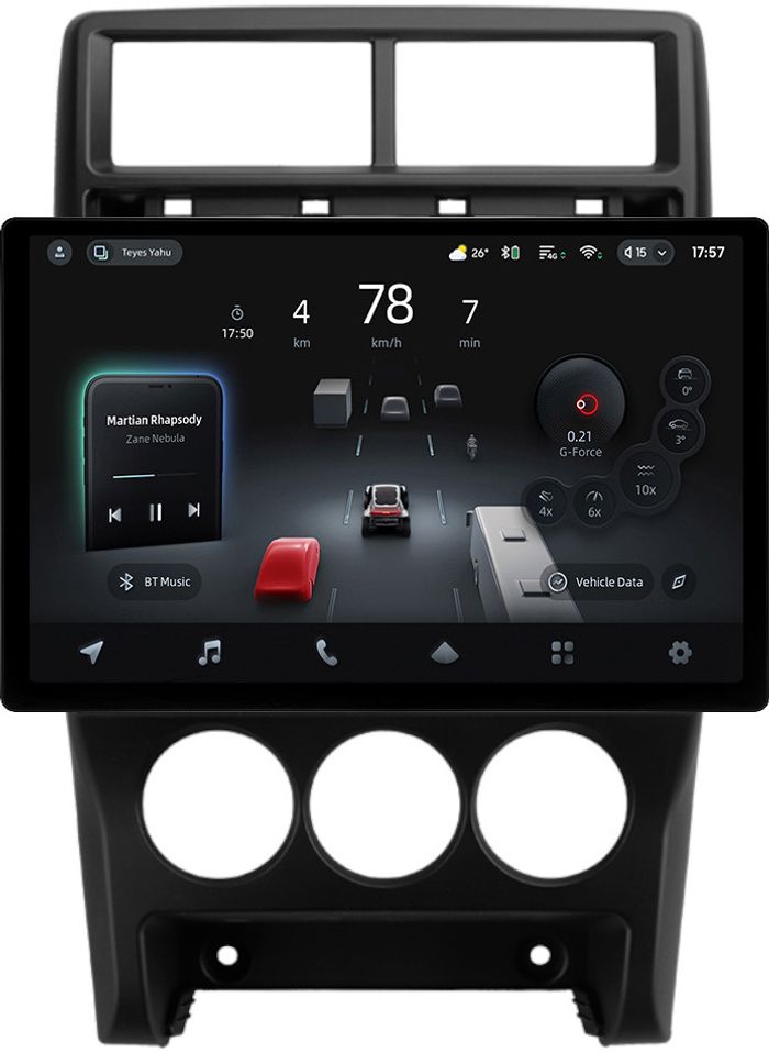 Магнитола для Lada Priora 2013-2018 (рамка тип 3) - Teyes CC4-PRO монитор 13" 2K QLED на Android 13, Быстрейшая, Snapdragon 778G, ИИ, CarPlay, DSP, 4G SIM-слот