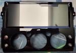 Магнитола для Toyota FJ Cruiser 2005-2022 (цвет рамки черный) - Kuberg ZH-T1216B монитор 12.3" на Android 12, Быстрая, CarPlay, SIM-слот