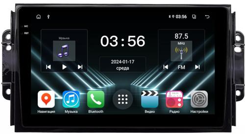 Магнитола для Chery Tiggo 3 2017-2020 - FarCar DX3026M монитор 9.5" IPS на Android 13, 4+64Гб, CarPlay