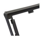 Комплект рамки с разъёмами 10" Toyota Alphard H20, Vellfire 2008-2014 (ПРАВ. руль с полочкой под магнитолой)накладка черная