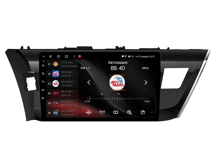 Магнитола для Toyota Corolla E180 2012-2016 - Vaycar VA77-0307 на Android 13, 8-ядер, 4G SIM-слот