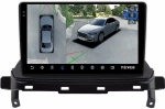 Магнитола для Mitsubishi Eclipse Cross (взамен ШГУ-планшета) - Teyes CC3-2K-360 монитор 9.5" 2K QLED на Android 10, 6Гб+128Гб, CarPlay, 4G SIM-слот, 4 камеры в комплекте