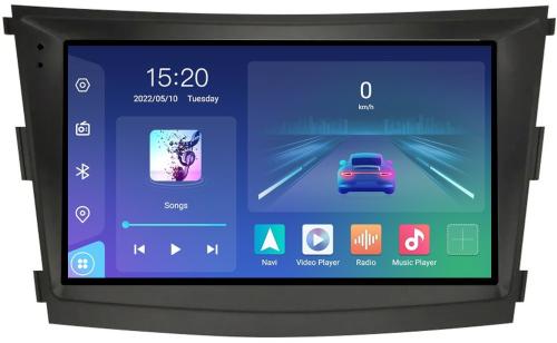 Магнитола для SsangYong Tivoli, XLV 2016+ - Parafar PF011RN2K на Android 13, QLED+2K, ТОП процессор, 4Гб+32Гб, CarPlay, 4G SIM-слот