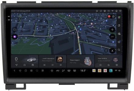 Магнитола для Great Wall Hover H3, H5 (круглые воздуховоды) - Kuberg OL-9803 QLed+2K, Android 13, UIS7870 (DUDU7), CarPlay, SIM-слот