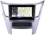 Магнитола для Subaru Legacy, Outback 2009-2015 - Kuberg OL-9514 (кнопки и крутилки) Android 13, TS20, 6+128Гб, CarPlay, 4G SIM-слот