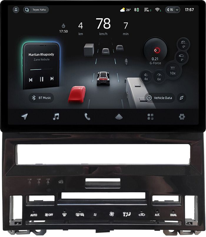 Магнитола для Toyota Avalon 5 2018-2022 (большая рамка) - Teyes CC4-PRO монитор 13" 2K QLED на Android 13, Snapdragon 778G, ИИ, CarPlay, DSP, 4G SIM-слот