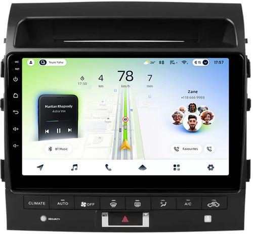Магнитола для Toyota Land Cruiser 200 2007-2009 (климат на ШГУ) - Teyes CC4L монитор 10" IPS на Android 14, Snapdragon 662, CarPlay, 4G SIM-слот
