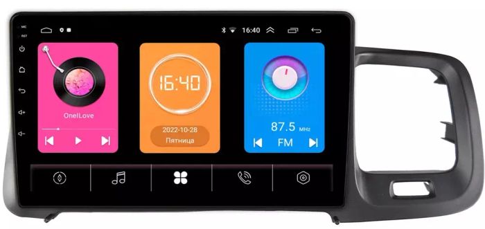 Магнитола для Volvo S60/V60 2010-2018 -  GT9-748 на Android 10, 2ГБ-16ГБ