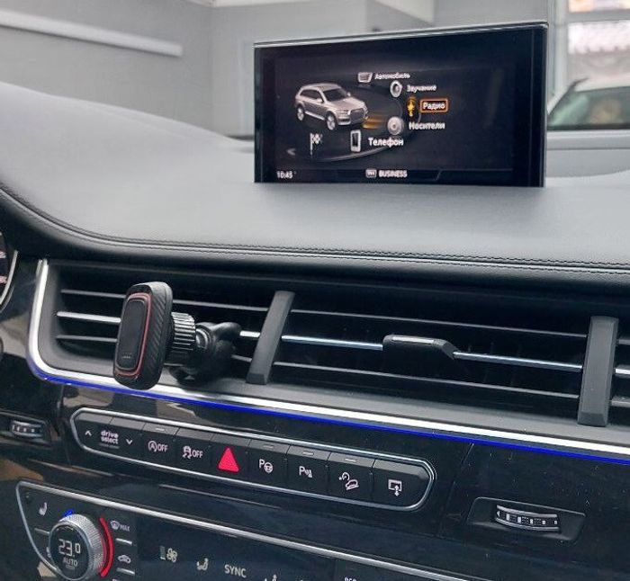 Магнитола для Audi Q7 2016-2018 3G - RDL-8807 монитор 9" на Android 12, Быстрая, CarPlay, 4G SIM-слот