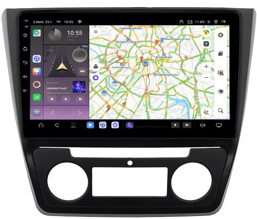 Магнитола для Skoda Yeti 2009-2018 (климат) - Kuberg OL-1919 QLed, Android 13, TS20, CarPlay, SIM-слот