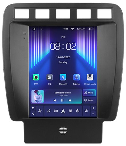 Магнитола для Porsche Cayenne 955/957 2003-2009 - Teyes TPRO 2 монитор 9.7" QLED в стиле "Тесла" на Android 10, TS10, 4G SIM-слот