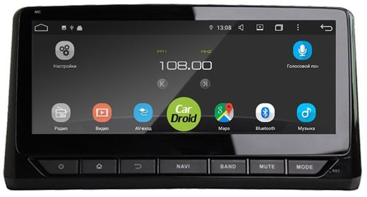 Магнитола для Toyota RAV4 50 2019-2024+ (рынок РФ и ОАЭ) - Airok RD-1130W на Android 10, 8-ЯДЕР, 4ГБ-64ГБ