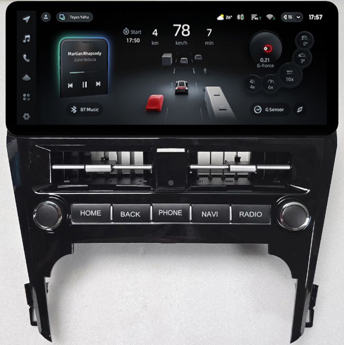 Магнитола для Toyota Camry 50 2011-2014 - Teyes CC4PRO монитор 12.3" 2K QLED + рамка LUX, Android 13, Быстрейшая, Snapdragon 778G, ИИ, CarPlay, DSP, 4G SIM-слот