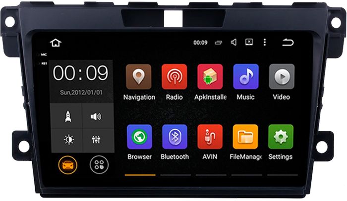 Магнитола для Mazda CX-7 2006-2012 - AIROC 2K RX-2402 Android 13, QLed+2K,  ТОП процессор, 8/128, CarPlay, SIM-слот