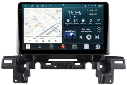 Магнитола для Mazda CX-5 2017+ - RedPower 513 Android 10, QLED+2K, ТОП процессор, 6Гб+128Гб, CarPlay, SIM-слот