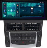 Магнитола для Lexus GS S190 2005-2012 - Kuberg KP-1252 монитор 12.5" в стиле LEXUS на Android 12, TS10, CarPlay, 4G SIM-слот