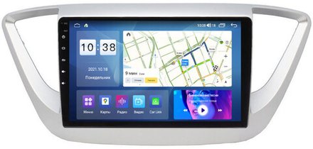 Магнитола для Hyundai Solaris 2 2017-2022, Solaris HS 2024+ - Parafar PF766UHD на Android 13, QLED, ТОП процессор, 8Гб+128Гб, CarPlay, 4G SIM-слот