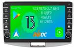 Магнитола для Volkswagen Passat 2005-2015 (B6, B7, CC) - Airoc AB-3708 (кнопки и крутилки), Android 13, Быстрая, SIM-слот, CarPlay