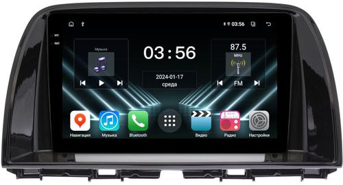 Магнитола для Mazda CX-5 2011-2017 (тип B) - FarCar DX223M монитор 9.5" IPS на Android 13, 4+64Гб, CarPlay