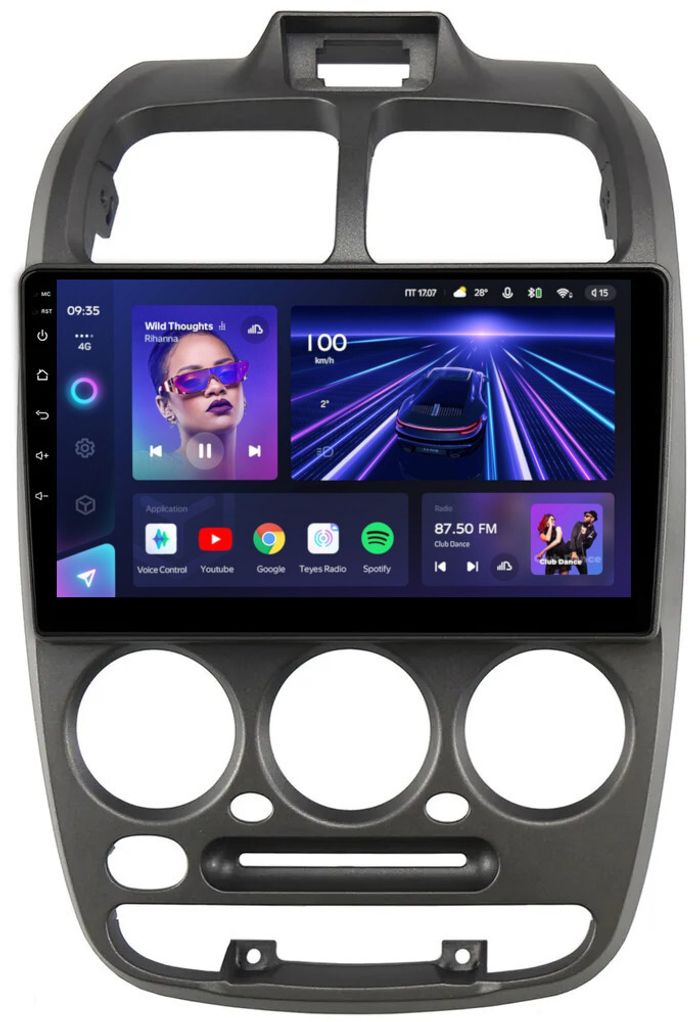Магнитола для Hyundai Accent 2000-2011 - Teyes CC3L на Android 10, 8-ядер, CarPlay, 4G SIM-слот