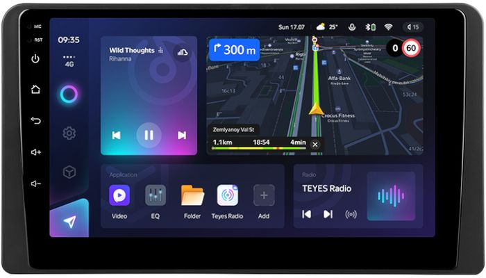 Магнитола для Honda Stepwgn 6 2022+ - Teyes CC3L монитор 10" IPS на Android 10, CarPlay, 4G SIM-слот