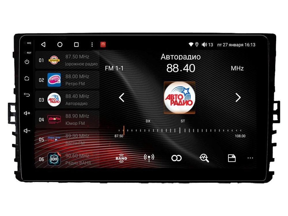 Магнитола для Volkswagen Teramont 2018-2022 - Vaycar VA81U-9010 на Android 13, 8-ядер, 4G SIM-слот