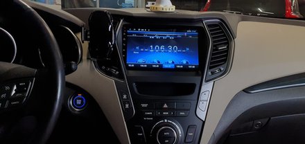 Магнитола для Hyundai Santa Fe 2012-2018 - Parafar PF209LUX2XHD на Android 13, 8-ядер, 4Гб+64Гб, CarPlay, 4G SIM-слот