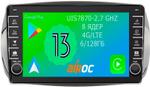 Магнитола для Smart ForTwo/ForFour 2014-2022 - Airoc AB-2509 (кнопки и крутилки), Android 13, Быстрая, SIM-слот, CarPlay