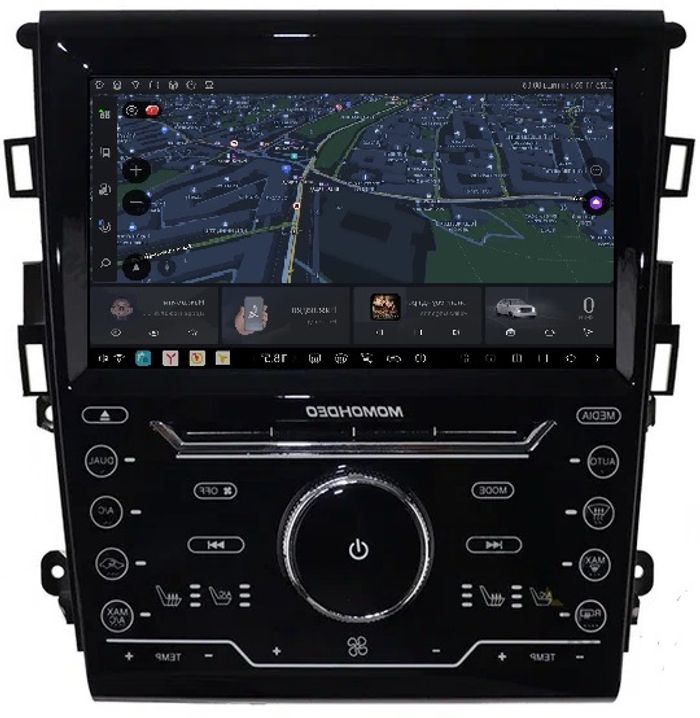 Магнитола для Ford Mondeo 5 2015-2018 - Kuberg SF-9205 QLed+2K, Android 13, UIS7870 (DUDU7), CarPlay, SIM-слот