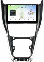 Магнитола для Toyota Harrier 3 XU60 2017-2020 (большая рамка) - Teyes CC4L монитор 10" IPS на Android 14, Snapdragon 662, CarPlay, 4G SIM-слот