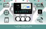 Магнитола для Ford Mondeo 4 2007-2010 (рамка серебро) - Vaycar VA17-1235-2K на Android 13, Быстрая, 2K QLED, CarPlay,4G SIM-слот