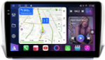 Магнитола для Peugeot 208 A9 2012-2019, 2008 A94 2013-2019 - FarCar 3262M монитор 10.36" QLED на Android 14, TS18, CarPlay, 4G SIM-слот