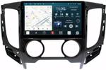 Магнитола для Mitsubishi L200 2015-2024 (кондиционер), FIAT Fullback - RedPower 425 Android 10, Быстрая, QLED+2K, CarPlay, SIM-слот