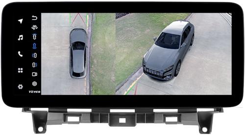 Магнитола для Honda Crosstour - Teyes LUX ONE 360 монитор 12.3" 2K QLED на Android 10, CarPlay, 4G SIM-слот, 6/128 ГБ, 4 камеры в комплекте