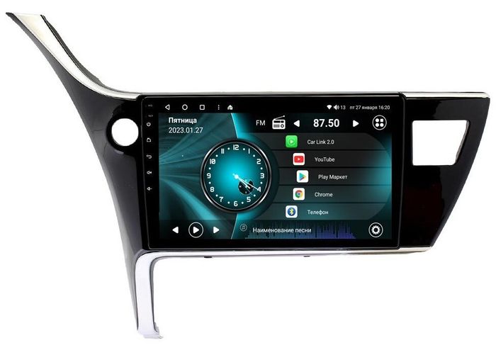 Магнитола для Toyota Corolla E180 2016-2019 (Китай) - Vaycar VA77-3307 на Android 13, 8-ядер, 2Гб-32Гб, 4G SIM-слот