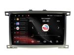 Магнитола для Toyota Land Cruiser 100, Lexus LX470 2002-2007 (экран климата снизу) - Vaycar VA77-1166 на Android 13, Быстрая, 4G SIM-слот