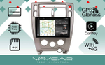 Магнитола для Hyundai Tucson 2004-2009 - Vaycar VA23-5546-2K на Android 13, 8-ядер, 2K QLED, ТОП процессор, CarPlay,4G SIM-слот